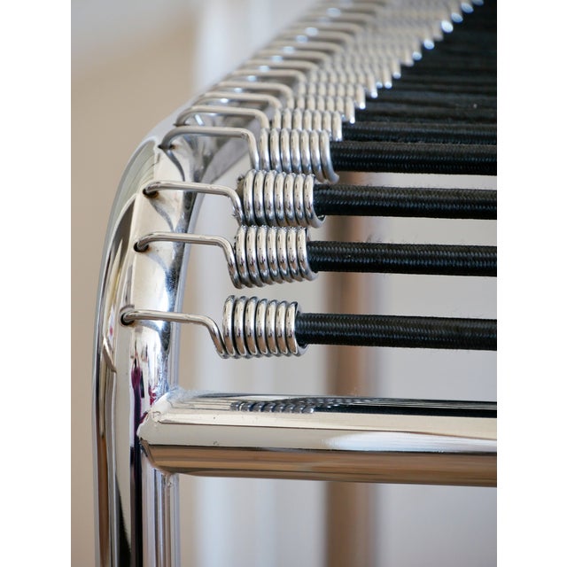 Modern Sandows Chairs by René Herbst for Pallucco, 1980s, Set of 2 For Sale - Image 3 of 8