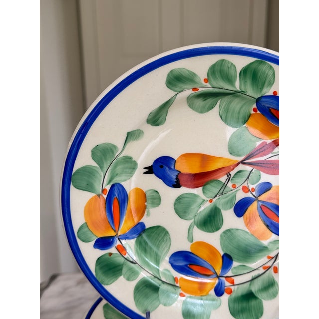 Art Deco Era Ditmar Urbach Decorative Plates - Set of 10 For Sale In Seattle - Image 6 of 12