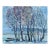 1970s Winter Impressionism: Ukrainian Landscape Painting, 1977 50-60 For Sale