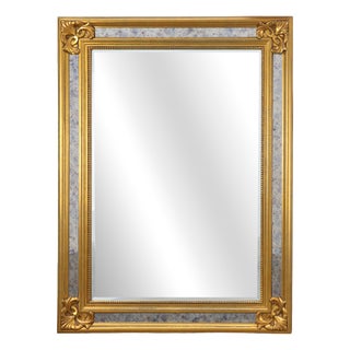 20th Century Baroque Gilt Mirror by Deknudt, Belgium, 1960s For Sale