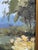 Vintage Giltwood Sunny Day on Open Road Canvas Oil on Painting, Signed For Sale - Image 4 of 12