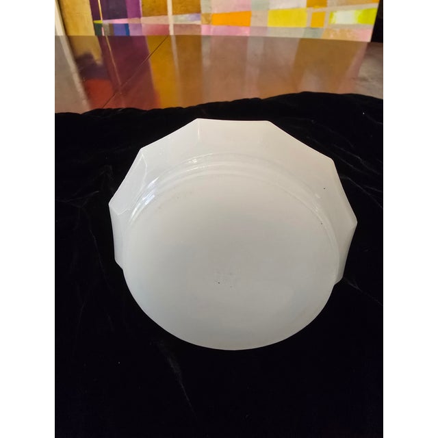 French Antique French Rock Crystal Glass Opaline Perfume Bottle For Sale - Image 3 of 8