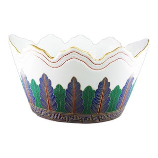 Mottahedeh Egyptian Revival-Style Cachepot For Sale