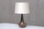 Sculptural Glazed Ceramic Table Lamp from Niels Preben Larsen, Denmark, 1967 For Sale - Image 12 of 12