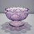 Victorian Eapg Sun Purple Salesman Sample Punch Bowl, 3.5" (Bryce Higbee, 1905) For Sale - Image 3 of 11