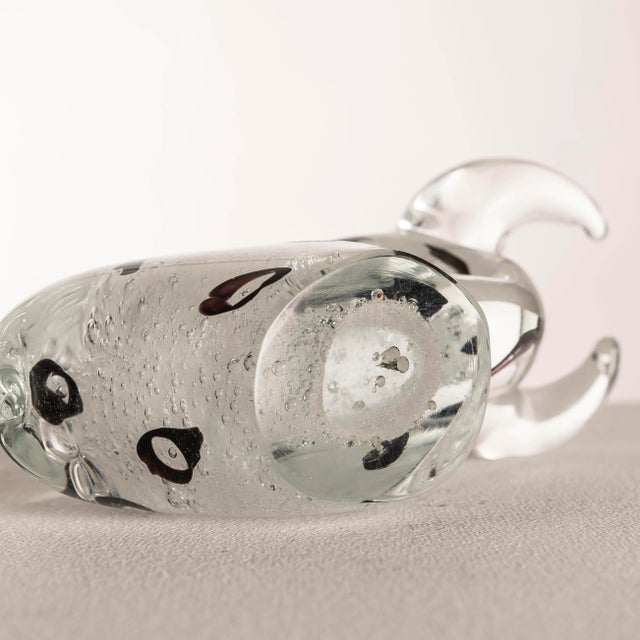 Murano Glass Bull Sculpture, Italy, 1960s For Sale - Image 6 of 11