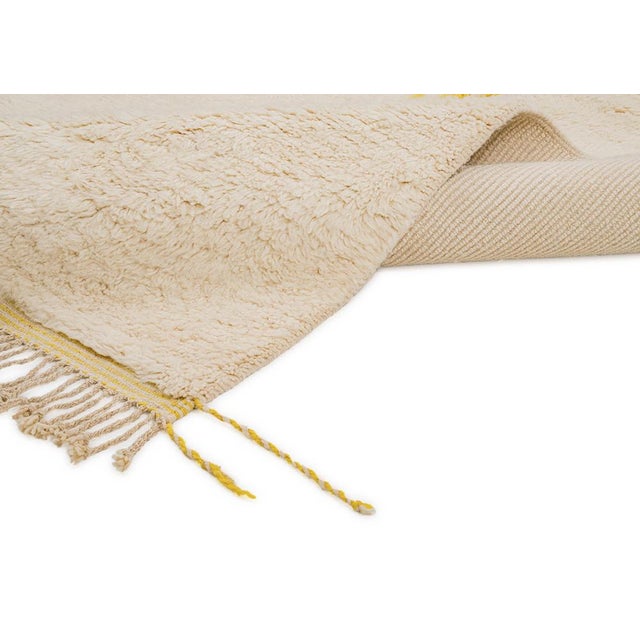 Early 21st Century Hand-Knotted Wool Rug by Azele Studio For Sale - Image 5 of 10