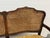 20th Century French Cane Back Sofa Bench For Sale - Image 11 of 12