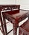 Set of 3 Asian Chinese Carved Rosewood Nesting Tables For Sale - Image 12 of 12