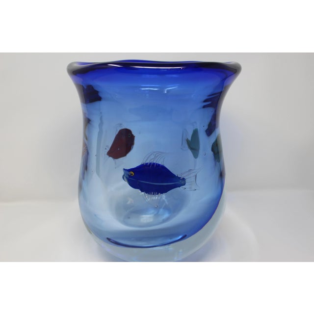 Pino Signoretto Aquarium Vase by Pino Signoretto For Sale - Image 4 of 10