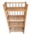 Wood Vintage Mid-Century 4-Tier Bamboo Folding Etagere Bookshelf For Sale - Image 7 of 12