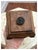 Brown Ooak Antique Wood Box/ Pressed Horn Mourning Cameo For Sale - Image 8 of 10