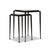Four Hands Dalston Black Iron and Cast Smoked Glass Nesting Tables - A Pair For Sale - Image 11 of 12