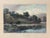 A beautifully detailed English countryside landscape print titled *Norham Castle*, depicting a picturesque pastoral scene...