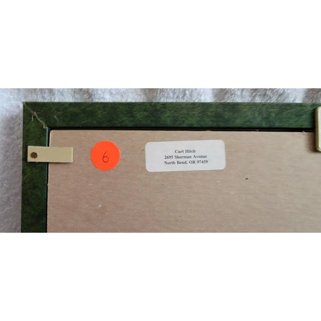 "Country Road" Contemporary Original Landscape Acrylic Painting by Curt Hitch, Framed For Sale - Image 4 of 8