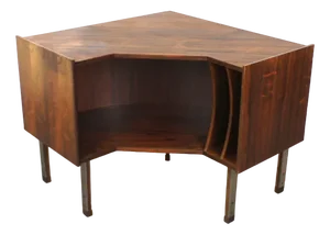 Stero-Bar Design Angular Furniture Italian 60s, 1960s