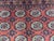 Red Turkmen Philpa Wool Area Rug, Tribal Geometric Medallion Design For Sale - Image 9 of 17