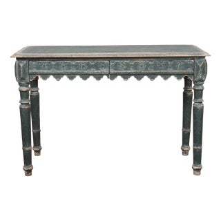 English Gothic Style Side Table For Sale