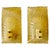 Wall Lighting in Murano Glass with Gold Incrustation from Mazzega, Italy, 1970s, Set of 2 For Sale - Image 9 of 9