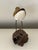 Brown Vintage Hand Carved Sandpiper Shorebird Gus Mirando Nantucket Artist For Sale - Image 8 of 14