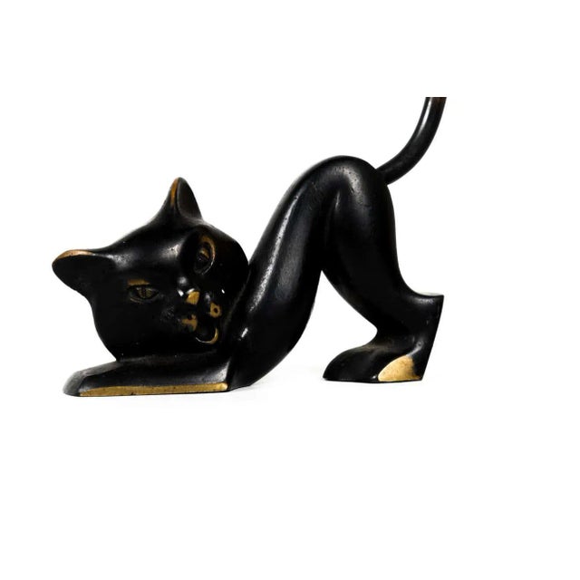 Pretzel Holder or Ring Holder Figurine by Richard Rohac, Vienna, 1920s For Sale - Image 4 of 13