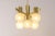 Gold Stunning Sciolari Brass Chandelier, Italy, 1960s For Sale - Image 8 of 13