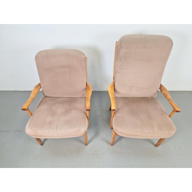 Set of Vintage Beech Armchairs by Farstrup Møbler Casa, 1970s For Sale - Image 14 of 17