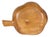 Mid-Century Modern Mid 20th Century Hand Carved Wood Serving Bowl Made in the Philipines For Sale - Image 3 of 5