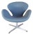Swan Chair No. 3320 by Arne Jacobsen for Fritz Hansen, 1960s For Sale