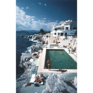 Original Slim Aarons "Hotel De Cap Eden Roc" Photographic Print