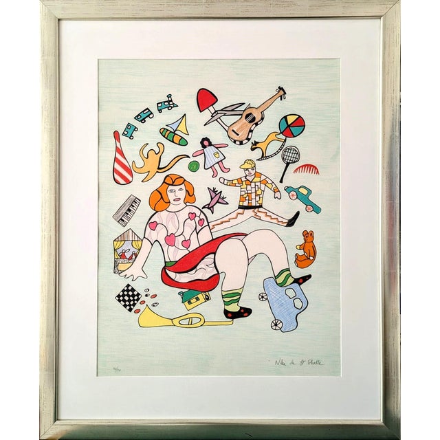 1990s Niki de Saint Phalle, Toys, 1995, Lithograph For Sale - Image 5 of 6
