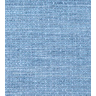 The House of Scalamandre Simply Sisal Wallcovering, Blue For Sale