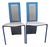 Pair of Post Modern 80s Dinning Chairs For Sale