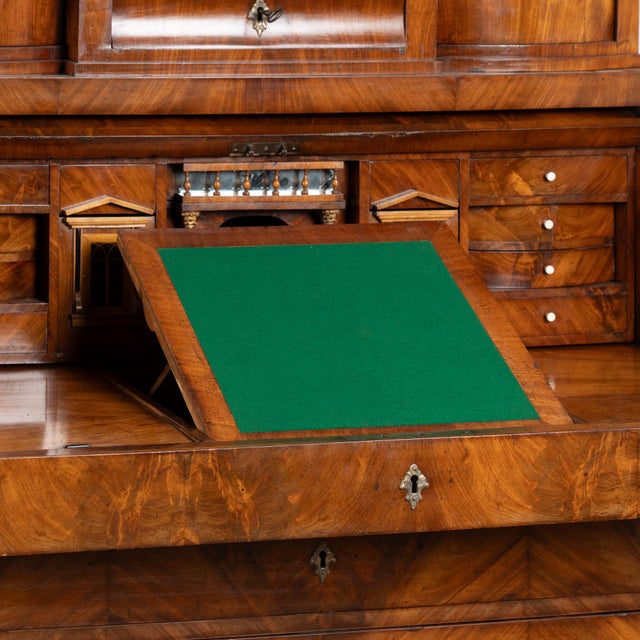 19th Century Danish Mahogany Secretary Bureau For Sale - Image 13 of 16