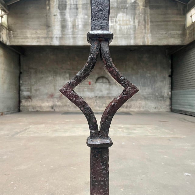 French Metal Candelabra, 1930s For Sale - Image 4 of 8