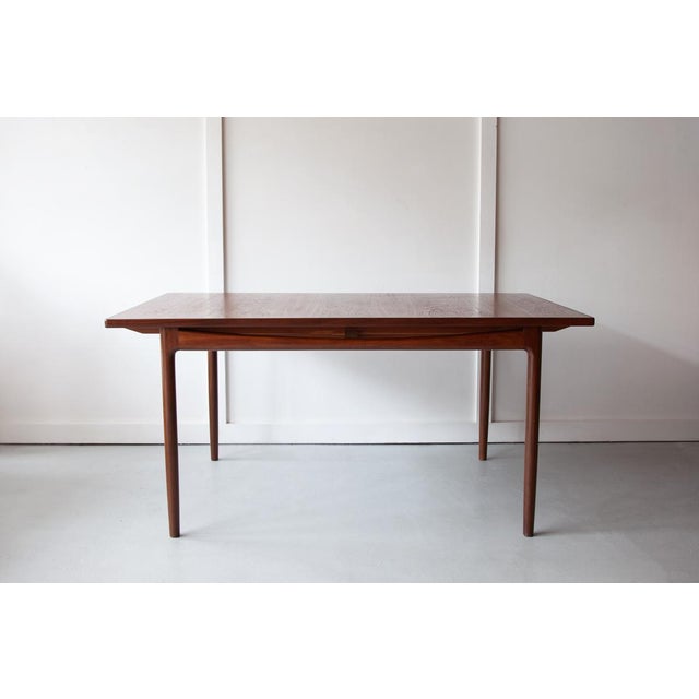 Mid-Century Modern Extending Dining Table from Ib Kofed-Larsen, 1960s For Sale - Image 3 of 7