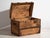 Large Antique Washed Wood Trunk, 1900 For Sale - Image 5 of 11