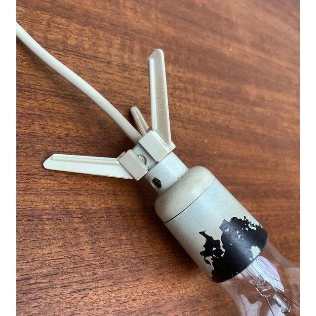 Mid-Century German Minimalist Perforated Metal Pendant Lamp, 1960s For Sale - Image 15 of 18