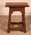Wood Early 17th Century Oak High Stool For Sale - Image 7 of 11