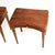 Vintage Art Deco Swedish Walnut Side Tables, 1930, Set of 2 For Sale - Image 6 of 11