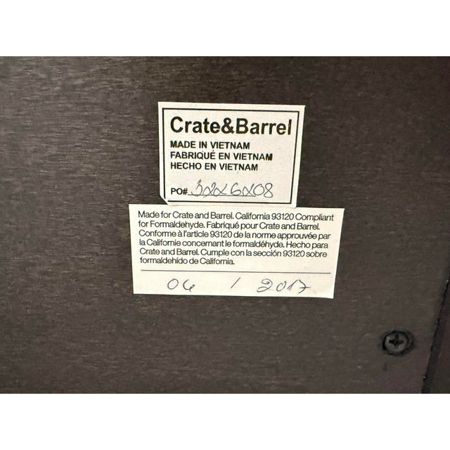 Crate & Barrel Reed Dresser For Sale - Image 12 of 12