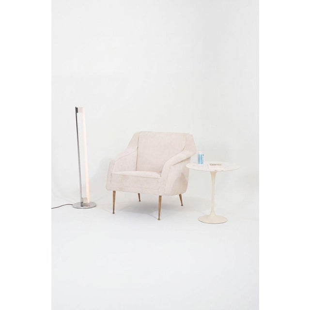 Eileen Gray Tube Light Floor Lamp for ClassiCon Germany, circa 1995 Chrome-plated steel and fluorescent tube. An iconic...