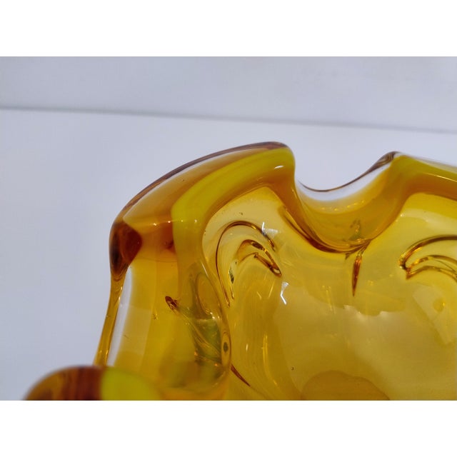 Murano Glass Bowl, 1970s For Sale - Image 3 of 18