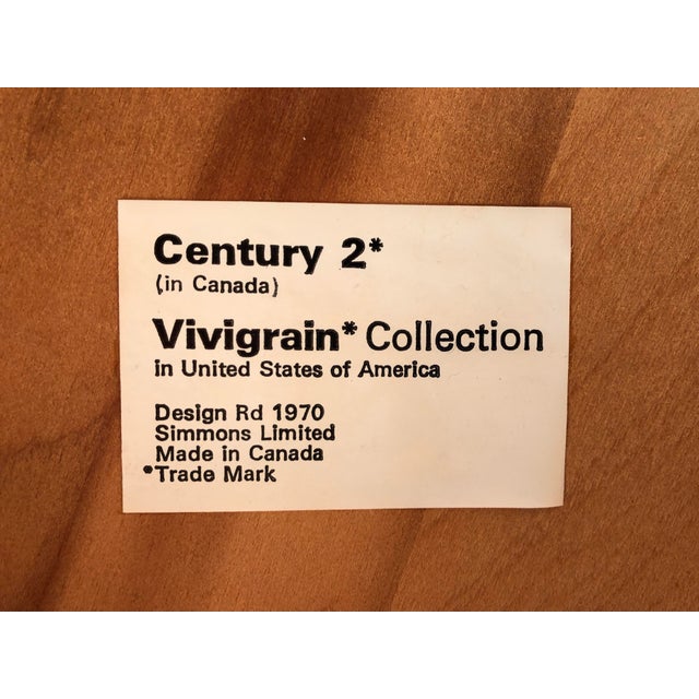 1970s Red Modern Vanity Table and Chair - Set of 2 For Sale - Image 12 of 12