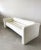 Off-white Vintage Postmodern Boucle Bolster Sofa For Sale - Image 8 of 11