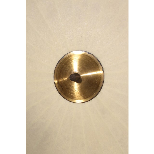 Mid-Century Sculptural Cocoon Ceiling Lamp by Friedel Wauer for Goldkant Leuchten, 1960s For Sale - Image 4 of 11