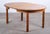 Brutalist Oak Dining Table with Two Extension Leaves, Denmark, 1960s For Sale - Image 10 of 13