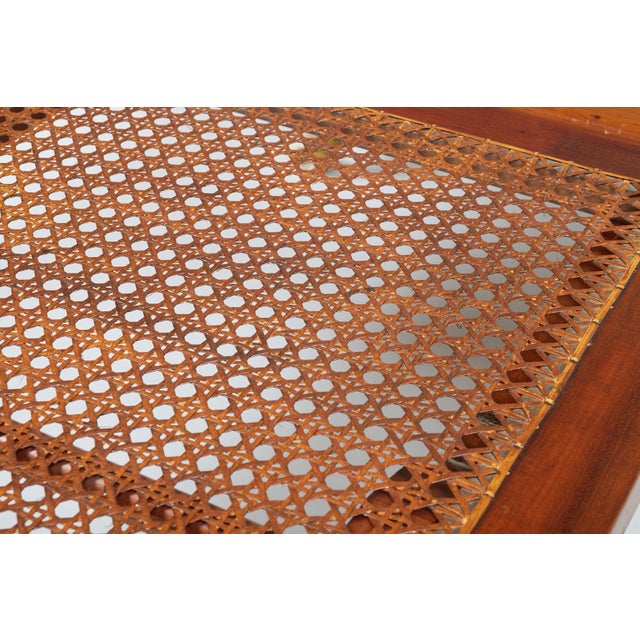 Mid 19th Century Campaign Folding Caned Daybed For Sale - Image 11 of 16