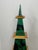 Vintage Faux Malachite Enameled Obelisk For Sale - Image 4 of 12