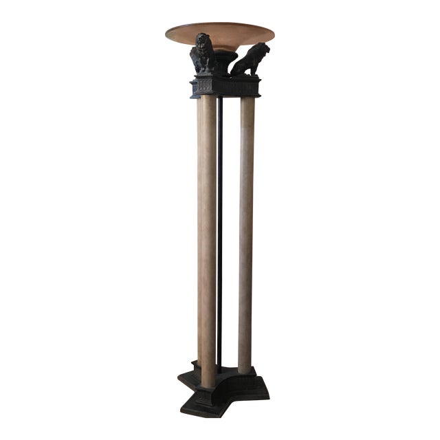 Columnar Torchiere Floor Lamp Chairish